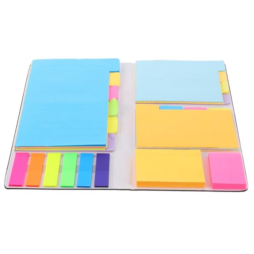 Sewroro Kreatives Haftnotizblock mit Mehrmalig Verwendbaren Selbstklebenden Papierzetteln Farbige Memo sticker für Büro Schule und Zuhause Vielseitige Notizmarkierungen für Organisation Sewroro Kreatives Haftnotizblock mit Mehrmalig Verwendbaren Selbstklebenden Papierzetteln Farbige Memo sticker für Büro Schule und Zuhause Vielseitige Notizmarkierungen für Organisation von Sewroro