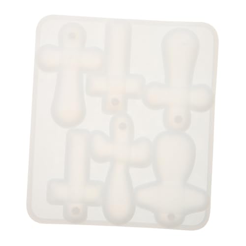 Sewroro Kreuzförmige Silikonform für Diy Epoxidharz Gießen Bastelbedarf für Anhänger und Schlüsselanhänger Vielseitige Form für Spirituelle Projekte und Kreative Handwerksarbeiten Sewroro Kreuzförmige Silikonform für Diy Epoxidharz Gießen Bastelbedarf für Anhänger und Schlüsselanhänger Vielseitige Form für Spirituelle Projekte und Kreative Handwerksarbeiten von Sewroro