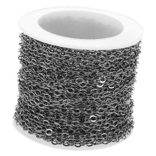 Sewroro Kupferkette für Schmuckherstellung Flache O Glieder Langlebig Farbbeständig Glatte Oberfläche DIY Halskettenanhänger Ketten für Schultertaschen und Bastelprojekte Sewroro Kupferkette für Schmuckherstellung Flache O Glieder Langlebig Farbbeständig Glatte Oberfläche DIY Halskettenanhänger Ketten für Schultertaschen und Bastelprojekte von Sewroro