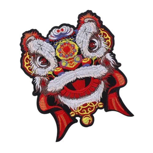 Sewroro Löwenmotiv Aufnäher Bestickt Dekorativ für Kleidung DIY Patches zum Aufnähen und Aufbügeln Reparatur Kleidung Hüte Taschen Zubehör Sewroro Löwenmotiv Aufnäher Bestickt Dekorativ für Kleidung DIY Patches zum Aufnähen und Aufbügeln Reparatur Kleidung Hüte Taschen Zubehör von Sewroro