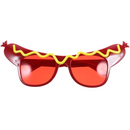 Sewroro Lustige Partybrille Tanzparty Make-Up Kostüm Sonnenbrille Hot Dog Brille Cool Geformte Brille Photo Booth Requisite Für Halloween Weihnachten Sewroro Lustige Partybrille Tanzparty Make-Up Kostüm Sonnenbrille Hot Dog Brille Cool Geformte Brille Photo Booth Requisite Für Halloween Weihnachten von Sewroro