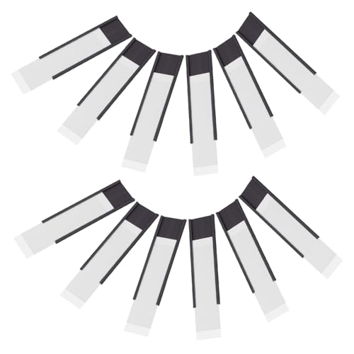 Sewroro Magnetische Etikettenhalter C-Form mit Schutzfolie und weißen Einlegekarten Robuste magnetische Label Holder Strips für Whiteboard Metallregal Schrank Sewroro Magnetische Etikettenhalter C-Form mit Schutzfolie und weißen Einlegekarten Robuste magnetische Label Holder Strips für Whiteboard Metallregal Schrank von Sewroro