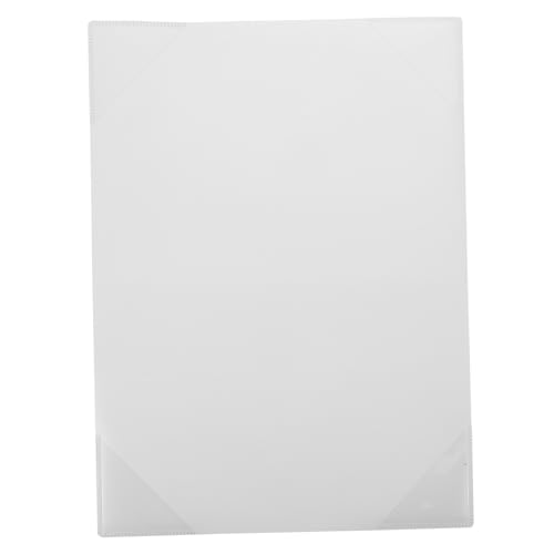 Sewroro Magnetischer Dokumentenordner Transparenter Schutzumschlag Für Büro und Inspektionsberichte Papierorganizer Einseitig Einlegbar Robuster Dateischutz von Sewroro
