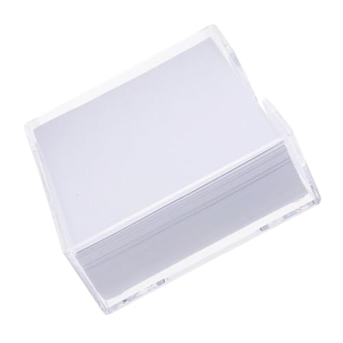Sewroro Memo Pad mit Transparentem Spenderbox Kompaktes Leichtes Notizpapier Nachfüllung für Büro und Zuhause Praktische Einhandentnahme Glattes Schreibpapier Organizer für Effizientes Sewroro Memo Pad mit Transparentem Spenderbox Kompaktes Leichtes Notizpapier Nachfüllung für Büro und Zuhause Praktische Einhandentnahme Glattes Schreibpapier Organizer für Effizientes von Sewroro