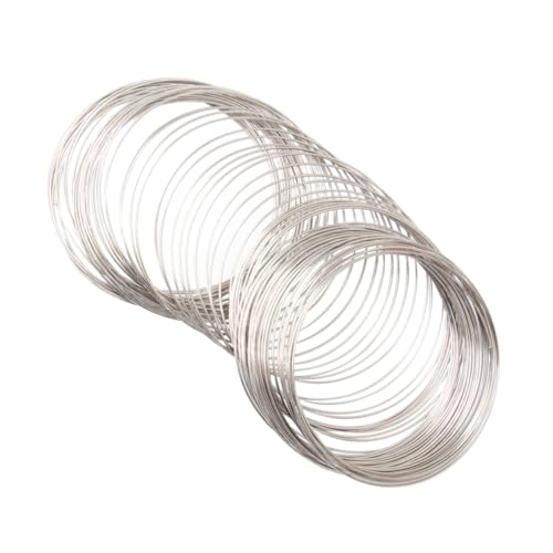 Sewroro Metall draht Schmuckbastelset Edelstahl Draht Armband DIY Material für Frauen Mädchen Silberfarben Langlebig Leicht Tragbar Sewroro Metall draht Schmuckbastelset Edelstahl Draht Armband DIY Material für Frauen Mädchen Silberfarben Langlebig Leicht Tragbar von Sewroro