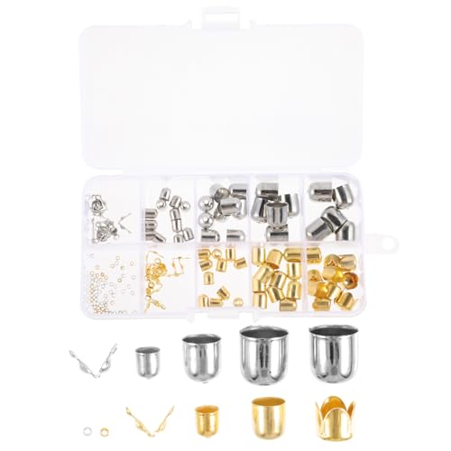 Sewroro Metallperlen Buckles für DIY Armbänder Ketten Schlüsselanhänger Zubehör für Kreative Schmuckgestaltung von Sewroro