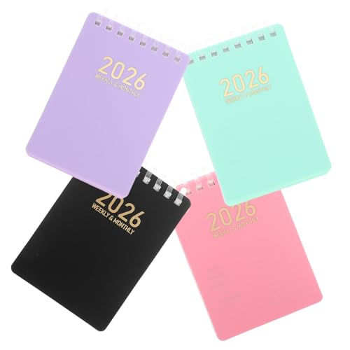 Sewroro Mini Jahresplaner Format Spiralbindung Kompakter Taschenkalender mit Monats Wochenübersicht Handlicher Kalender Notizblock für Alltag Studium und Büro in Pastellfarben Sewroro Mini Jahresplaner Format Spiralbindung Kompakter Taschenkalender mit Monats Wochenübersicht Handlicher Kalender Notizblock für Alltag Studium und Büro in Pastellfarben von Sewroro