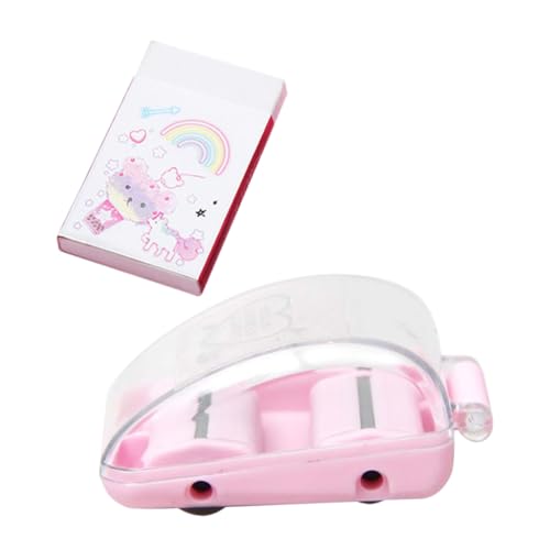 Sewroro Mini Kompakter Radiergummi Krümelsammler Set mit Weichem Rollenmechanismus Tragbarer Pinker Büro Tischroller für Effektive Radiergummi Späne Reinigung Wiederverwendbar und Sewroro Mini Kompakter Radiergummi Krümelsammler Set mit Weichem Rollenmechanismus Tragbarer Pinker Büro Tischroller für Effektive Radiergummi Späne Reinigung Wiederverwendbar und von Sewroro