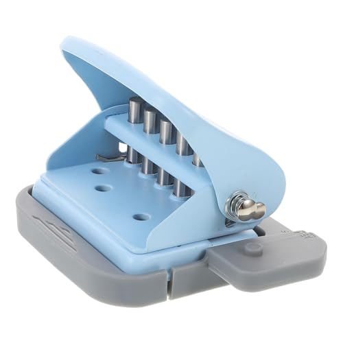 Sewroro Mini Lochstanzer Tragbarer Handlochstanzer Metall für Büro für Planer und Notizbücher Leicht und Kompakt von Sewroro
