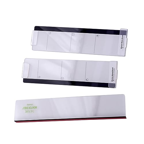 Sewroro Monitor Memo Board Teilig Transparent Selbstklebendes Notizboard für Computerbildschirm Stark Haftend Leicht und Schlank zur Organisierten Anbringung von Memo Pads Am Monitor Sewroro Monitor Memo Board Teilig Transparent Selbstklebendes Notizboard für Computerbildschirm Stark Haftend Leicht und Schlank zur Organisierten Anbringung von Memo Pads Am Monitor von Sewroro