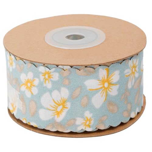 Sewroro Multifunktionales Geschenkband mit Blumenmuster Hochwertiges Waschbares DIY Bastelband für Geschenkverpackung Haaraccessoires und Hochzeitsdekoration Sewroro Multifunktionales Geschenkband mit Blumenmuster Hochwertiges Waschbares DIY Bastelband für Geschenkverpackung Haaraccessoires und Hochzeitsdekoration von Sewroro
