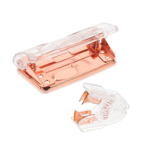 Sewroro Multifunktionales Locherset Roségold mit Schwerem Metalllocher und Robustem Hefter Entferner für Büro Schreibtisch Langlebig und Benutzerfreundlich für Effiziente Sewroro Multifunktionales Locherset Roségold mit Schwerem Metalllocher und Robustem Hefter Entferner für Büro Schreibtisch Langlebig und Benutzerfreundlich für Effiziente von Sewroro