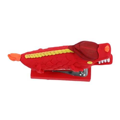 Sewroro Niedlicher Mini Dragon Stapler Tragbarer Hefter für Schreibtisch Kompaktes Design für Studenten für Bürobedarf und Täglichen Gebrauch von Sewroro