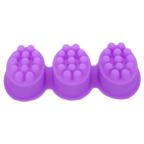 Sewroro Ovales Silikon Seifenform mit Massagepinsel Design Flexible Antihaftbeschichtete Gießform für DIY Handgemachte Seife Einfach zu Reinigen Bunte Silikonform für Kreative Handarbeit Sewroro Ovales Silikon Seifenform mit Massagepinsel Design Flexible Antihaftbeschichtete Gießform für DIY Handgemachte Seife Einfach zu Reinigen Bunte Silikonform für Kreative Handarbeit von Sewroro