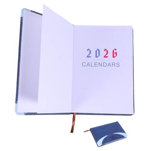 Sewroro PU Notizbuch mit Monatlichen Registerkarten Tragbarer Planer für Büro Schule und Persönliche Nutzung zur und Zielverfolgung Vielseitiges Tagebuch und Notizbuch von Sewroro