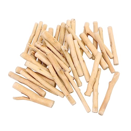 Sewroro Packung Mit Korrosionsbeständigen Holzrohstoffen Zweigen Dübeln Ornamentstämmen Natürlichem Aquarium Kleinem Unfertigen Treibholz Stangenpflanze Bambus von Sewroro
