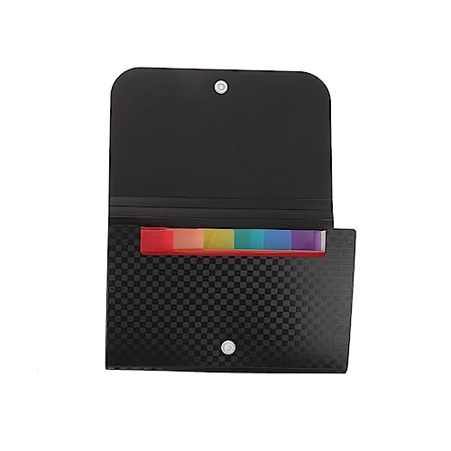 Sewroro Portable Aktenordner Tragbare PP Dokumententasche mit Fächern für Quittungen und Unterlagen Leicht Robust für Büro und Organisation Sewroro Portable Aktenordner Tragbare PP Dokumententasche mit Fächern für Quittungen und Unterlagen Leicht Robust für Büro und Organisation von Sewroro