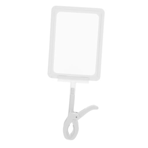 Sewroro Preisschildhalter aus Stabiler Clip für Supermarkt Werbung Doppelseitiger Etikettenhalter für Preisschilder für Geschäfte und Verkaufsflächen von Sewroro