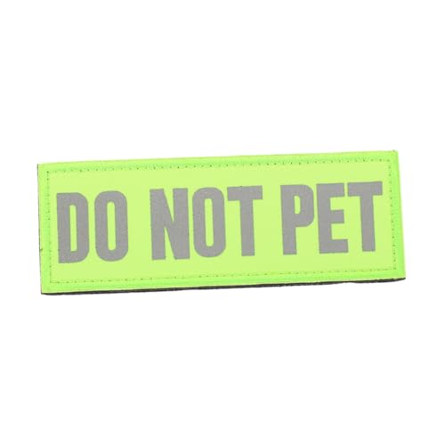 Sewroro Reflektierender Servicehunde Patch Abnehmbar mit Sicherheitsaufnäher für Hundegeschirr Weste Halsband und Leinenhülle Langlebiger Aufnäher für Professionelle Trainingshunde Sewroro Reflektierender Servicehunde Patch Abnehmbar mit Sicherheitsaufnäher für Hundegeschirr Weste Halsband und Leinenhülle Langlebiger Aufnäher für Professionelle Trainingshunde von Sewroro