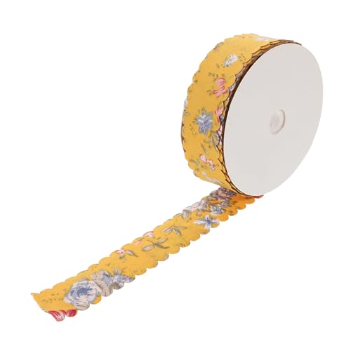 Sewroro Retro Floral Ribbon Vintage Daisy Design für Diy Bastelprojekte und Haaraccessoires Yards Langlebig und Flexibel für Hochzeiten Partys und Frühlingsdekorationen Sewroro Retro Floral Ribbon Vintage Daisy Design für Diy Bastelprojekte und Haaraccessoires Yards Langlebig und Flexibel für Hochzeiten Partys und Frühlingsdekorationen von Sewroro