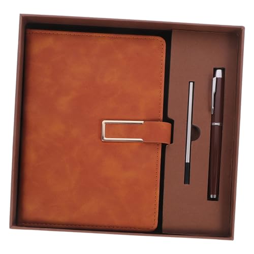 Sewroro Retro Notizbuch mit PU Umschlag Schreibblock und Stift Business Konferenz Notizheft Tragbarer Terminkalender Agenda Journal für Büro Schule und Alltag Geeignet Sewroro Retro Notizbuch mit PU Umschlag Schreibblock und Stift Business Konferenz Notizheft Tragbarer Terminkalender Agenda Journal für Büro Schule und Alltag Geeignet von Sewroro