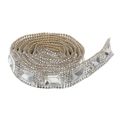 Sewroro Rhinestone Band Weiß Strasssteine zum Aufbügeln Glitzernde Dekoration für Kleidung Schuhe Taschen DIY Basteln Sewroro Rhinestone Band Weiß Strasssteine zum Aufbügeln Glitzernde Dekoration für Kleidung Schuhe Taschen DIY Basteln von Sewroro