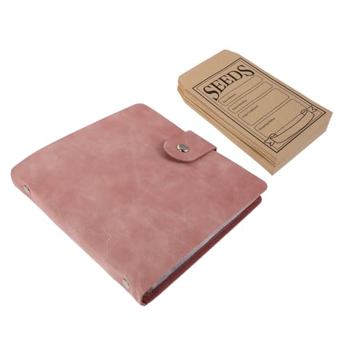 Sewroro Saatgut-Aufbewahrungsalbum PU-Leder Transparente Taschen Umschläge Großes Garten-Saatgut-Organizer für Blumen- und Gemüsesaaten Praktisch und Langlebig Rosa Sewroro Saatgut-Aufbewahrungsalbum PU-Leder Transparente Taschen Umschläge Großes Garten-Saatgut-Organizer für Blumen- und Gemüsesaaten Praktisch und Langlebig Rosa von Sewroro