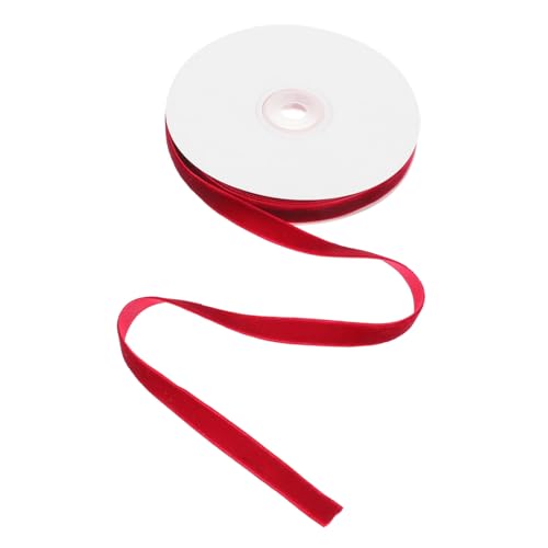 Sewroro Samt Geschenkband in Rot DIY Verpackungsband Weiches Waschbares Verpackungsband zum Basteln und Dekorieren für Geschenkboxen Sewroro Samt Geschenkband in Rot DIY Verpackungsband Weiches Waschbares Verpackungsband zum Basteln und Dekorieren für Geschenkboxen von Sewroro