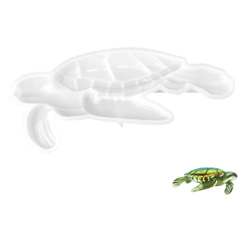 Sewroro Schildkrötenförmige Silikonform für DIY Wanddekoration Wiederverwendbare Epoxidharz Gießform für Kreative Handwerksprojekte und Einzigartige von Sewroro