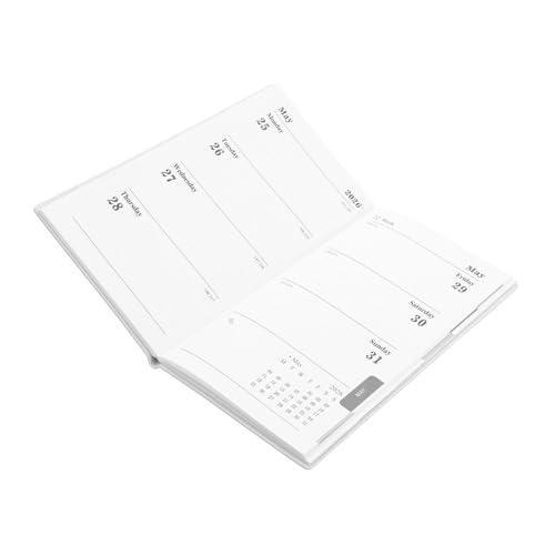 Sewroro Schmaler Wochenplaner-notizblock Im Format Mit Taschen-wochenplaner Für Reisen Büro Und Heimorganisation Kompakter Organizer-buchplaner Aus Kunst-pu Sewroro Schmaler Wochenplaner-notizblock Im Format Mit Taschen-wochenplaner Für Reisen Büro Und Heimorganisation Kompakter Organizer-buchplaner Aus Kunst-pu von Sewroro