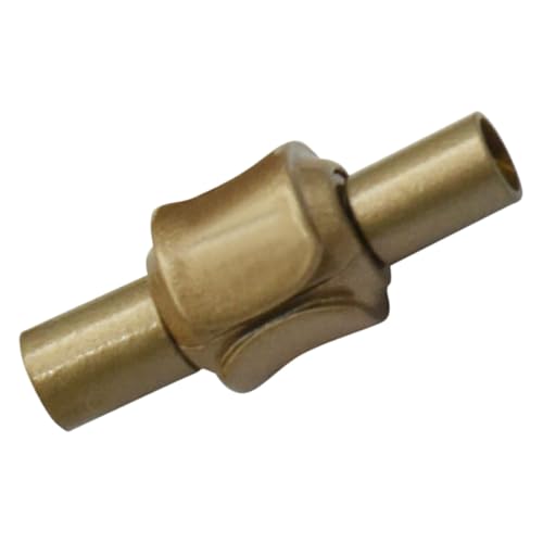 Sewroro Schmuckverschluss DIY Armband Verschluss Connector aus Langlebigem für Lederbänder und Halsketten Rostfrei Klassisch Designter Stabiler Schmuckverschluss Geeignet für von Sewroro