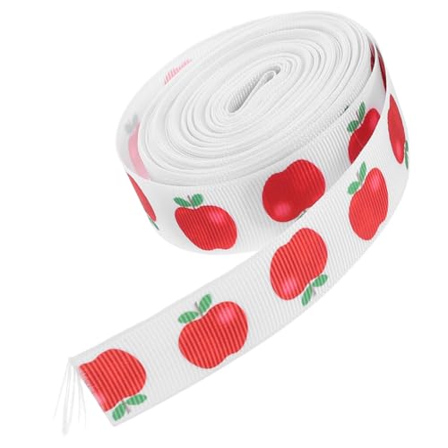 Sewroro Schuldekoration Band mit Apfelmuster Breit Rolle Weiches Langlebiges Ripsband für Diy Basteln Geschenkband für Schulanfang und Abschlussfeier Sewroro Schuldekoration Band mit Apfelmuster Breit Rolle Weiches Langlebiges Ripsband für Diy Basteln Geschenkband für Schulanfang und Abschlussfeier von Sewroro