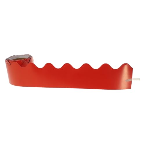 Sewroro Schulklassenzimmer Dekoratives Rote Schwarze Tafel Border Trim für Pinnwand DIY Langlebiger Papierrahmen zur Schwarztafel und Bulletin Board Verschönerung Sewroro Schulklassenzimmer Dekoratives Rote Schwarze Tafel Border Trim für Pinnwand DIY Langlebiger Papierrahmen zur Schwarztafel und Bulletin Board Verschönerung von Sewroro