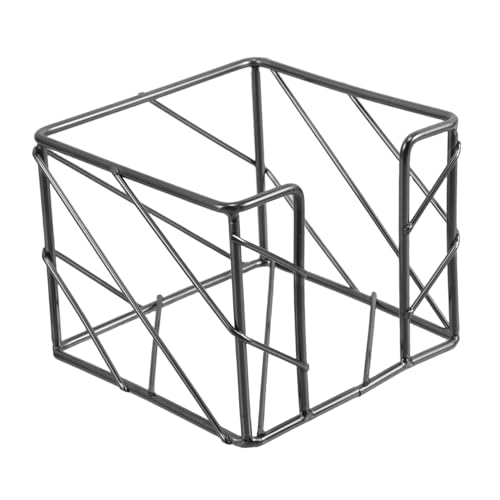 Sewroro Schwarzer Memo Halter Kreativer Notizblock Organizer für Schule Büro und Wohnheim Eleganter Zettelhalter mit Großem Stauraum und Robustem Design von Sewroro
