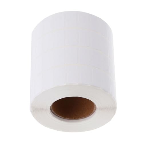 Sewroro Selbstklebende Blanko Etiketten Beschriftbare Aufkleber aus Beschichtetem Papier Klare Schrift Haftstark für Home Office Vorratsdosen DIY Aufbewahrung und Sortierung von Sewroro