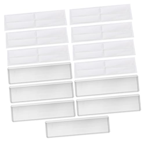 Sewroro Selbstklebende Etikettenhalter für Karten Transparente Klebetaschen mit Weißen Karten Organisieren und Schützen Ihrer Informationen für Supermärkte und Sewroro Selbstklebende Etikettenhalter für Karten Transparente Klebetaschen mit Weißen Karten Organisieren und Schützen Ihrer Informationen für Supermärkte und von Sewroro