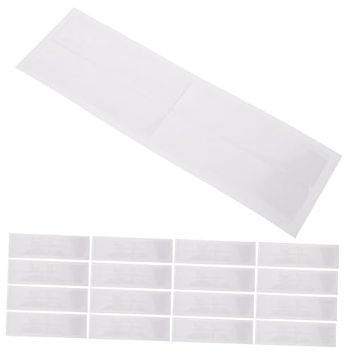 Sewroro Selbstklebende Wasserdichte PVC Etikettenhalter Transparent mit Kartenfächern Weiße Karteikarten für Lager Büro Supermarkt und Schule Sewroro Selbstklebende Wasserdichte PVC Etikettenhalter Transparent mit Kartenfächern Weiße Karteikarten für Lager Büro Supermarkt und Schule von Sewroro