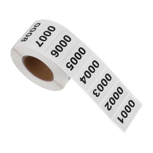 Sewroro Selbstklebende Zahlenaufkleber Weiße Etiketten für Büro Lager Garage Postfach Organisieren und Beschriften von Aufeinanderfolgenden Nummern zur Einfachen Identifikation Sewroro Selbstklebende Zahlenaufkleber Weiße Etiketten für Büro Lager Garage Postfach Organisieren und Beschriften von Aufeinanderfolgenden Nummern zur Einfachen Identifikation von Sewroro