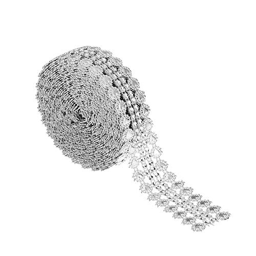 Sewroro Silbernes Strassband mit Funkelnden Herz diamanten Flexibles Bastelmaterial zum Zuschneiden Dekoratives Mesh für DIY Kleidung Schuhe Taschen Glitzernde Schmuckverzierung für Sewroro Silbernes Strassband mit Funkelnden Herz diamanten Flexibles Bastelmaterial zum Zuschneiden Dekoratives Mesh für DIY Kleidung Schuhe Taschen Glitzernde Schmuckverzierung für von Sewroro