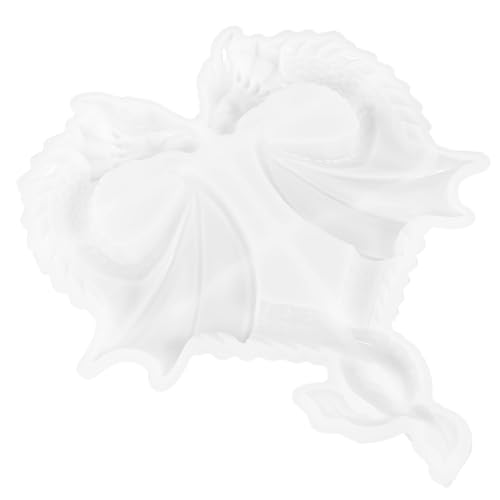 Sewroro Silikon Gießform Drache Halbrelief Flexible Epoxidharz Form für Wanddekoration DIY Basteln Langlebig Reißfest Dekorative Drachenskulptur Gestalten von Sewroro