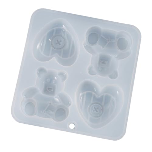 Sewroro Silikonform Bär DIY Epoxidharz Gießform Transparent Langlebig Leicht zu Reinigen für Basteldekorationen und Schmuckherstellung Geeignet Sewroro Silikonform Bär DIY Epoxidharz Gießform Transparent Langlebig Leicht zu Reinigen für Basteldekorationen und Schmuckherstellung Geeignet von Sewroro