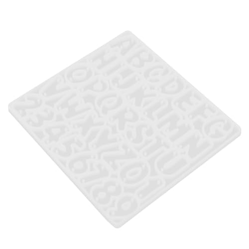 Sewroro Silikonform Buchstaben Zahlen für Epoxidharz Schmuckherstellung Langlebige Leichte DIY Gießform für Anhänger Ohrstecker Schlüsselanhänger Kreative Handwerksformen Sewroro Silikonform Buchstaben Zahlen für Epoxidharz Schmuckherstellung Langlebige Leichte DIY Gießform für Anhänger Ohrstecker Schlüsselanhänger Kreative Handwerksformen von Sewroro