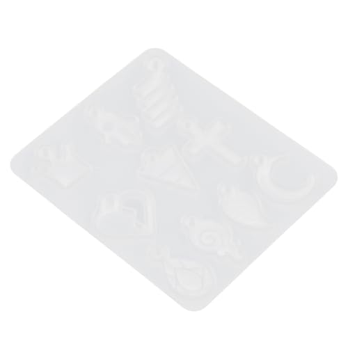 Sewroro Silikonform Ohrring Anhänger DIY Resin Gießform Flexibel Reißfest Langlebig Schmuckherstellung Basteln Crown Pendant Mold Sewroro Silikonform Ohrring Anhänger DIY Resin Gießform Flexibel Reißfest Langlebig Schmuckherstellung Basteln Crown Pendant Mold von Sewroro