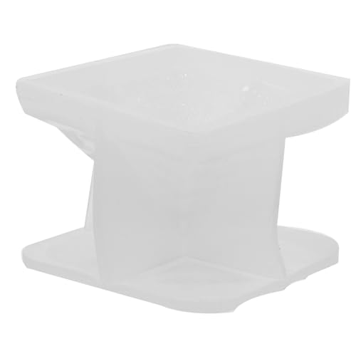 Sewroro Silikonform Pyramide Flexibel für DIY Resin Gießen Transparente Pyramidenform Gießform für Dekorative Ornamente Langlebige Glatte Silikon Gießform für Kreative Bastelprojekte von Sewroro