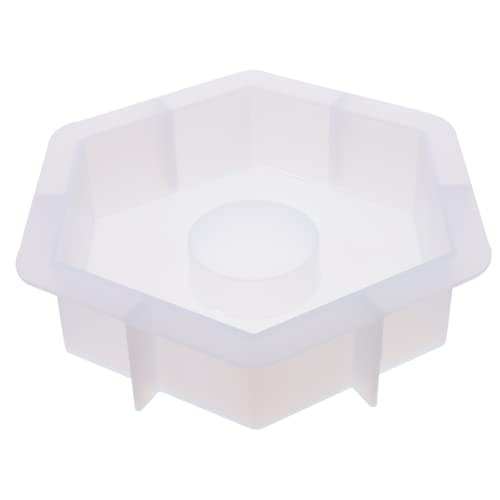 Sewroro Silikonform für DIY Uhrenguss Flexible Reißfeste Epoxidharz Gießform Sechseckige Uhrplatte Langlebig Leicht zu Entformen für Kreative Bastelprojekte und Kunsthandwerk Sewroro Silikonform für DIY Uhrenguss Flexible Reißfeste Epoxidharz Gießform Sechseckige Uhrplatte Langlebig Leicht zu Entformen für Kreative Bastelprojekte und Kunsthandwerk von Sewroro
