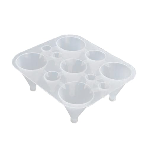 Sewroro Silikonform für Fondant und Kuchen Konische DIY Gießform für Kristall Epoxidharz Hitzebeständig Antihaftbeschichtet Vielseitig für Schokolade Eiswürfel und Bastelprojekte Sewroro Silikonform für Fondant und Kuchen Konische DIY Gießform für Kristall Epoxidharz Hitzebeständig Antihaftbeschichtet Vielseitig für Schokolade Eiswürfel und Bastelprojekte von Sewroro