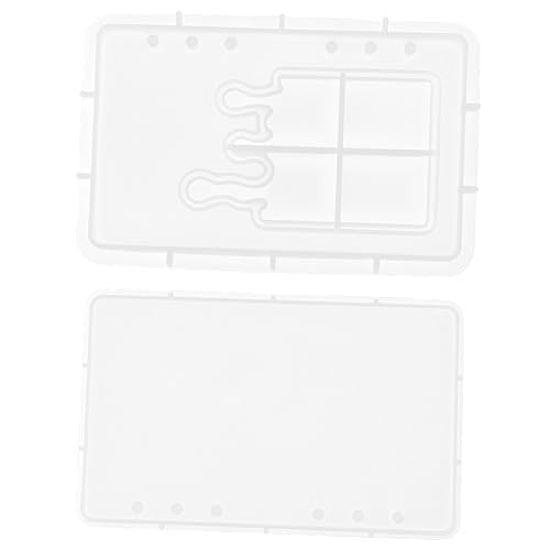 Sewroro Silikonform für Notizbuchhülle Teiliges Set für DIY Epoxidharz Projekte Langlebige und Flexible Silikonmuster Einfach zu Entformen und Kosteneffektiv Sewroro Silikonform für Notizbuchhülle Teiliges Set für DIY Epoxidharz Projekte Langlebige und Flexible Silikonmuster Einfach zu Entformen und Kosteneffektiv von Sewroro