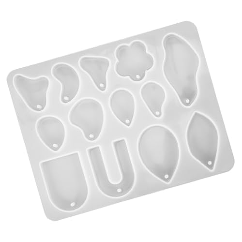 Sewroro Silikonform für Ohrring anhänger DIY Basteln Flexible Reißfeste Gießform für Harz Schmuck Wiederverwendbar für Epoxidharz Glitzer und Pigmente Langlebig und Praktisch Sewroro Silikonform für Ohrring anhänger DIY Basteln Flexible Reißfeste Gießform für Harz Schmuck Wiederverwendbar für Epoxidharz Glitzer und Pigmente Langlebig und Praktisch von Sewroro