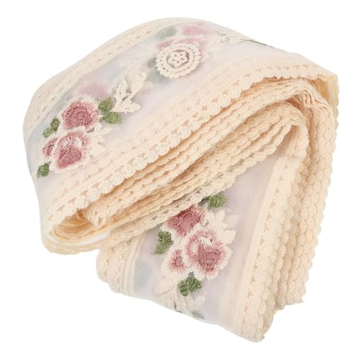 Sewroro Spitzenborte Yards Baumwollspitze für DIY Handwerk Hochzeitsdeko Applikationen und Bekleidungsprojekte Muster Vielseitig Einsetzbar Weich und Angenehm im Griff Sewroro Spitzenborte Yards Baumwollspitze für DIY Handwerk Hochzeitsdeko Applikationen und Bekleidungsprojekte Muster Vielseitig Einsetzbar Weich und Angenehm im Griff von Sewroro