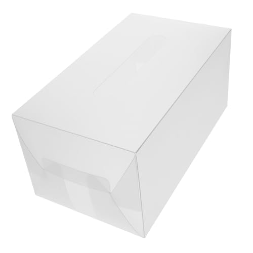 Sewroro Stabile Mehrzweck Losbox aus Kunststoff Kompakte Sammelbox für Lose Kugeln und Karten Einsetzbar für Partys Firmenveranstaltungen und Gewinnspiele von Sewroro